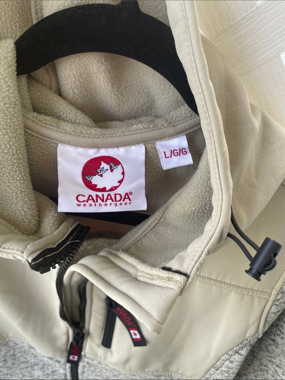 Canada Weather Gear Sweater Fleece Lightweight Jacket - Picture 11 of 15